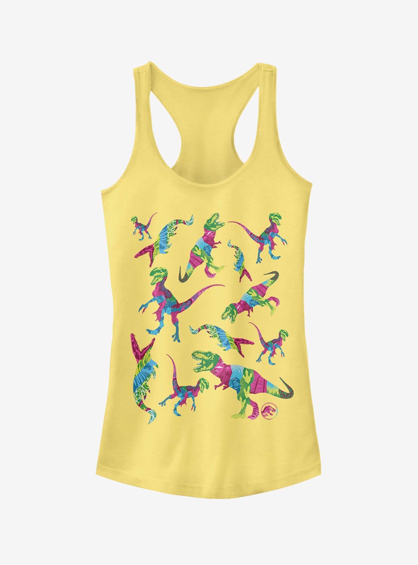 Jurassic World Fallen Kingdom Rainbow Dinosaurs Girls Tank, , hi-res