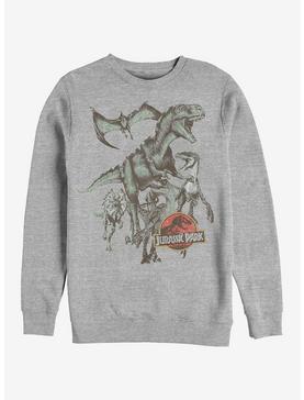 Vintage Dinosaur Stampede Sweatshirt, , hi-res