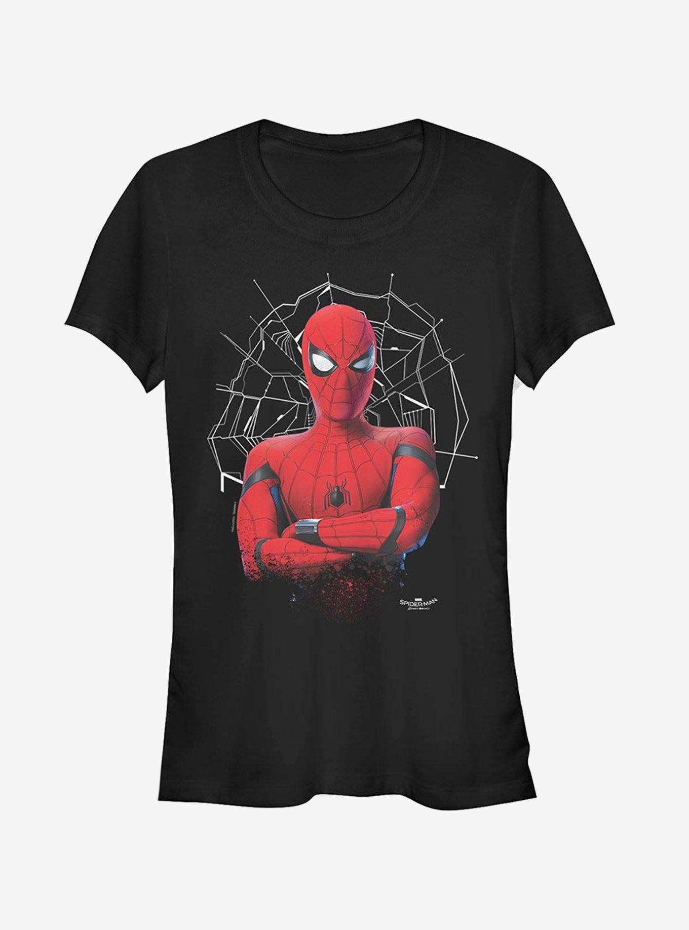Marvel Spider-Man Homecoming Grumpy Spidey Girls T-Shirt, , hi-res