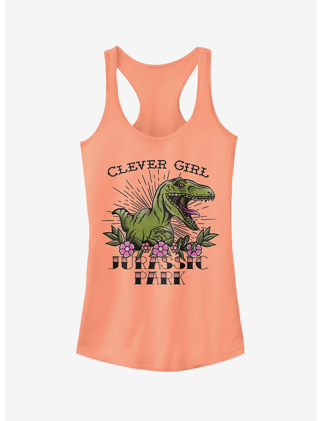 Clever Girl Tattoo Girls Tank, , hi-res