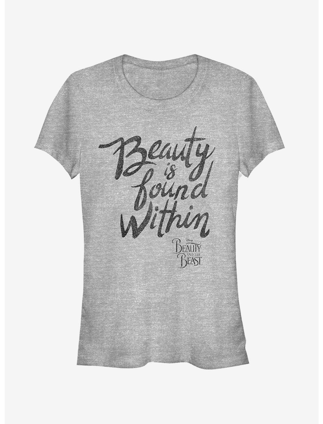 Disney Beauty Within Girls T-Shirt, ATH HTR, hi-res