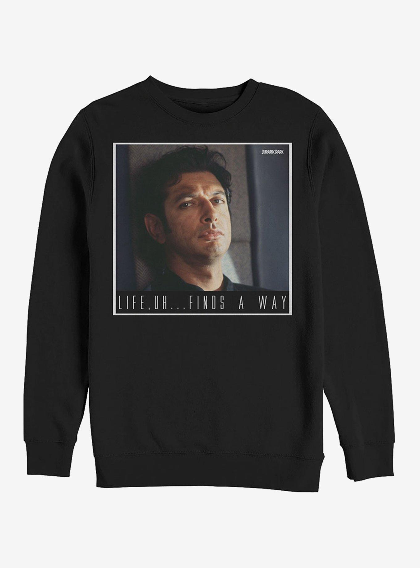 Dr. Malcolm Life Uh Finds Way Sweatshirt, , hi-res
