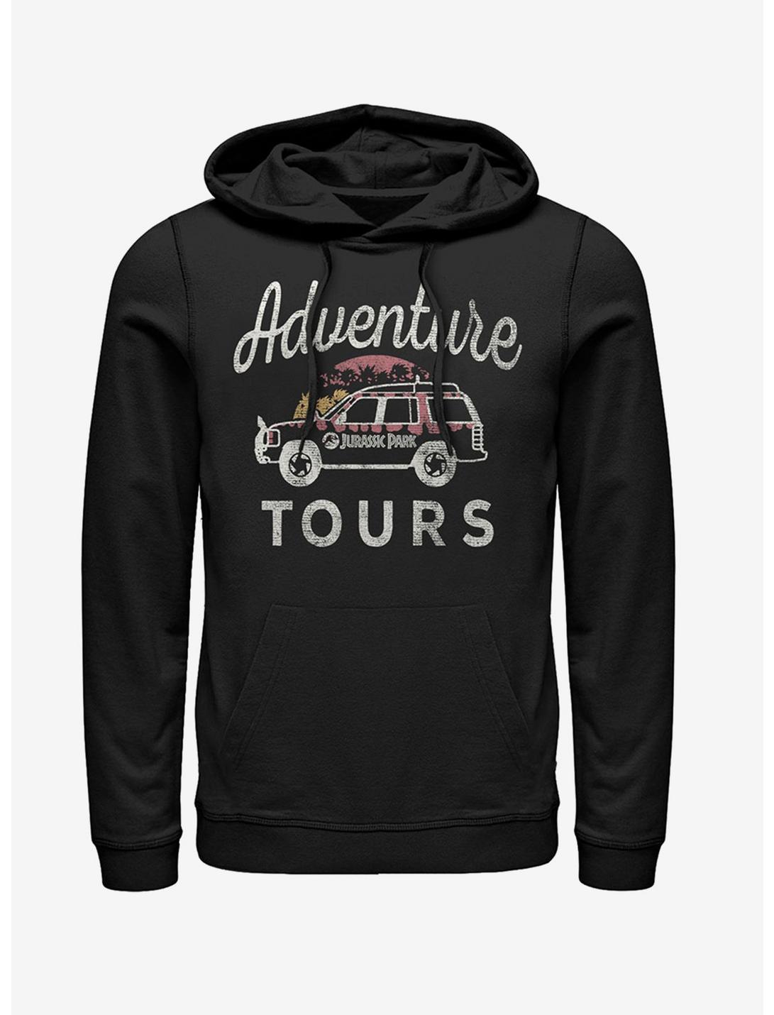 Adventure Car Tours Hoodie, BLACK, hi-res