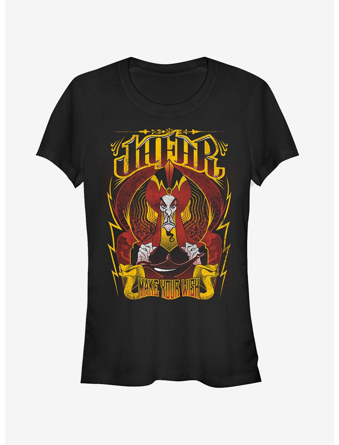 Disney Jafar Flame Wish Girls T-Shirt, BLACK, hi-res