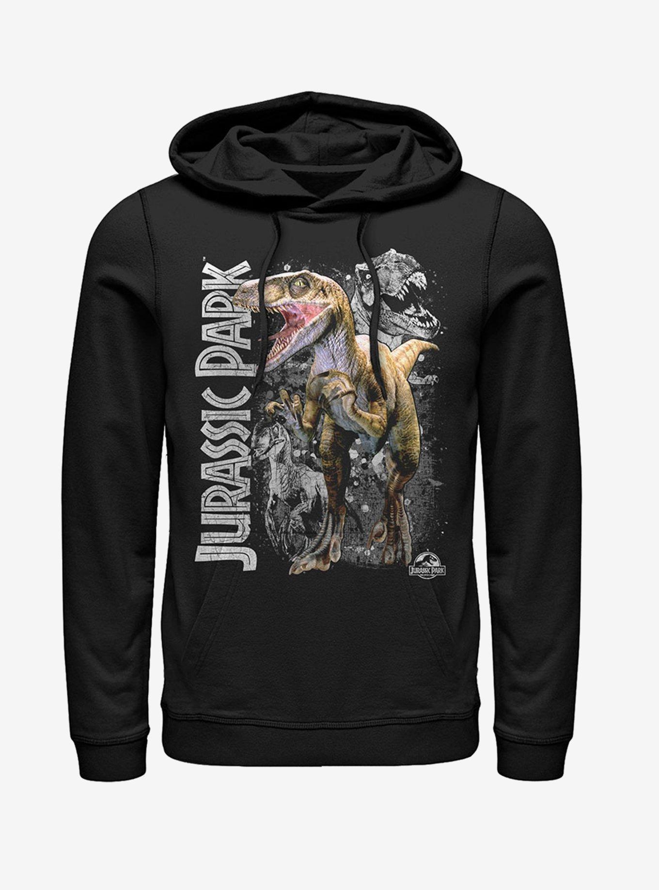 Raptor Dino Shadows Hoodie