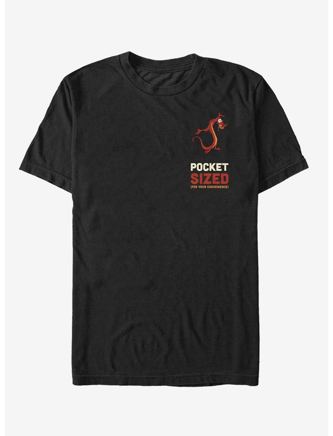 Disney Mushu Pocket Sized T-Shirt, BLACK, hi-res