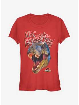 I'm Roarsome T.Rex Girls T-Shirt, , hi-res