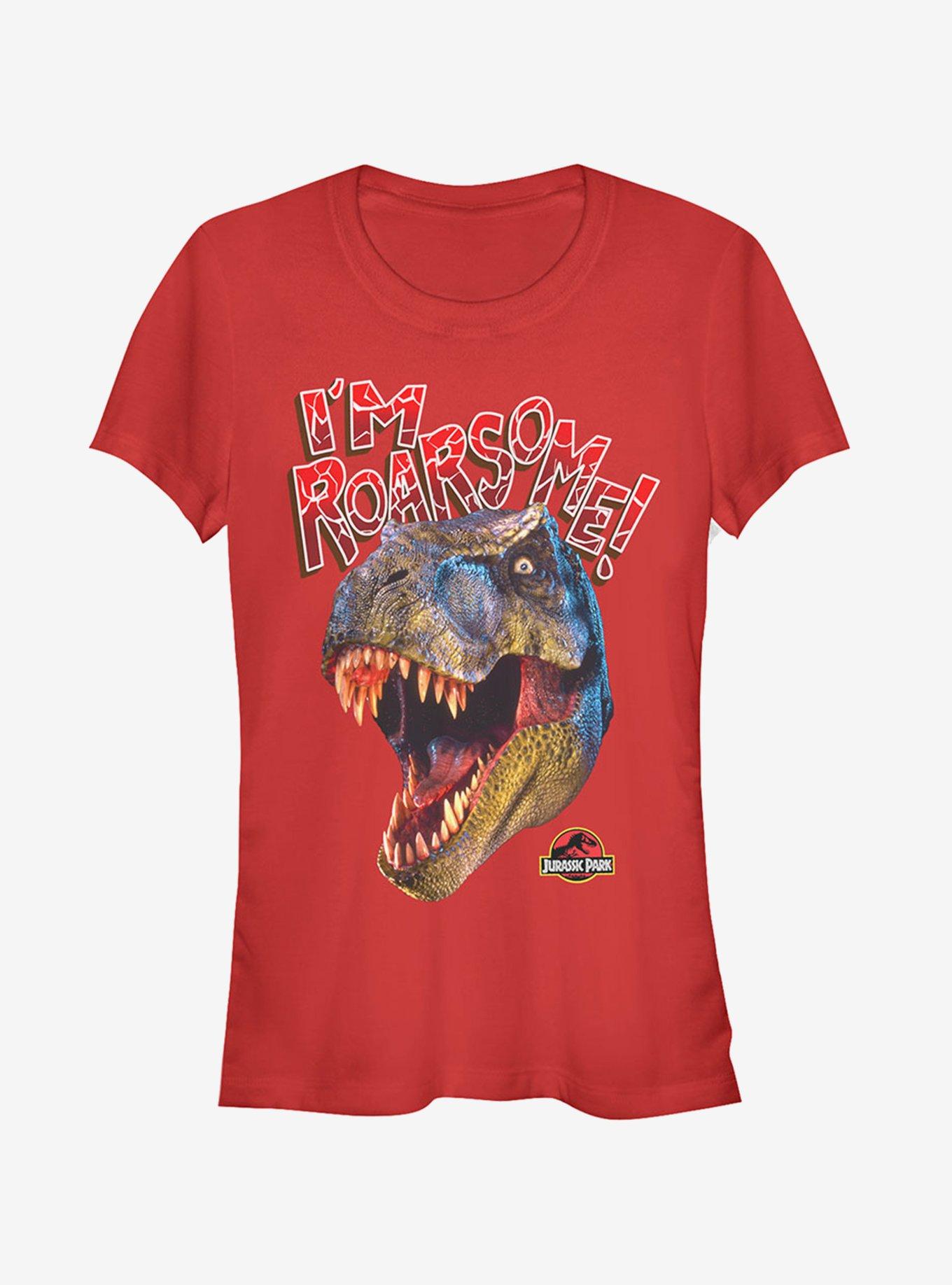 I'm Roarsome T.Rex Girls T-Shirt, , hi-res