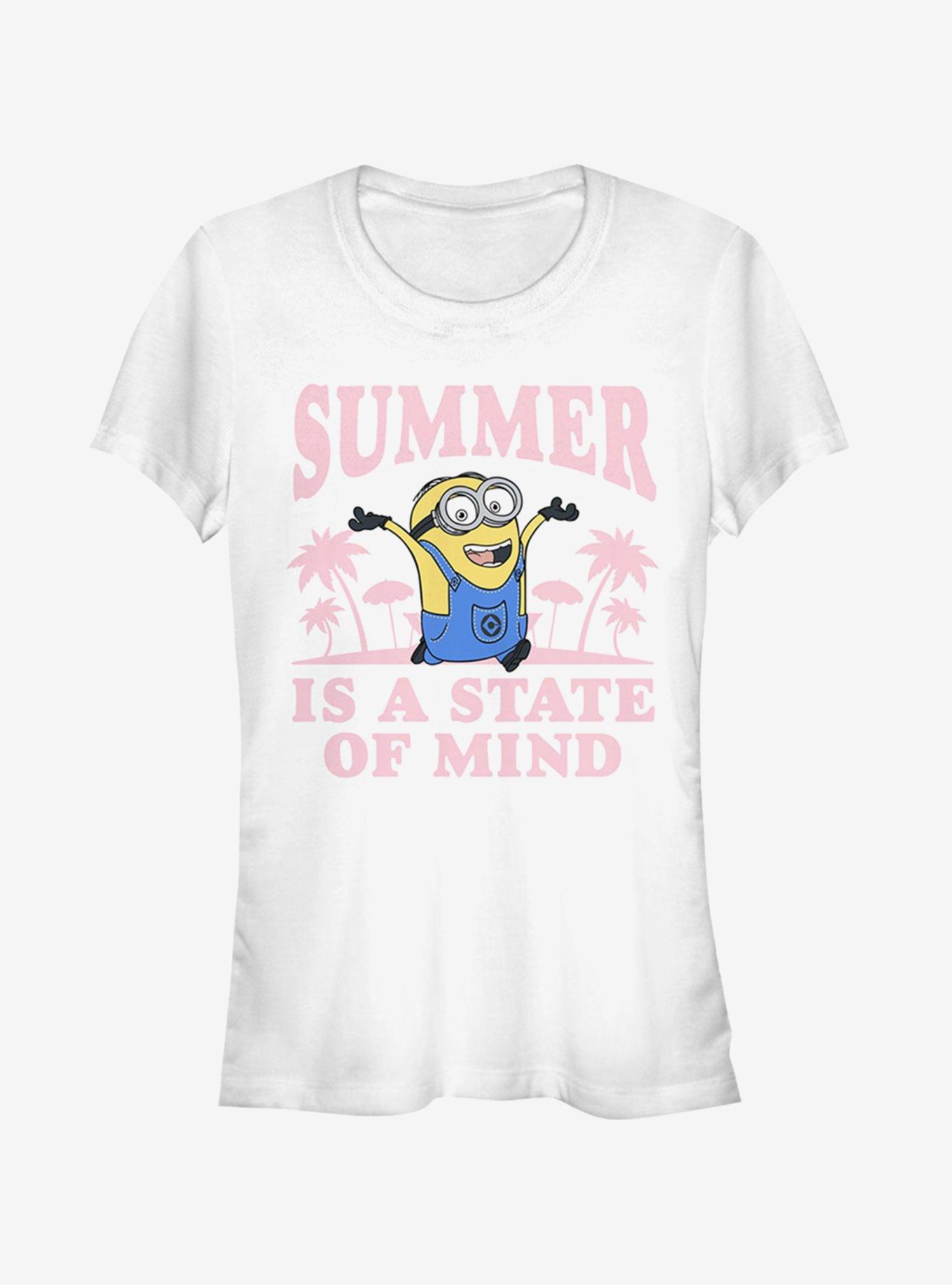 Minion Summer State of Mind Girls T-Shirt, , hi-res