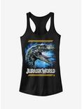 Jurassic World Fallen Kingdom Raptor Code Girls Tank, BLACK, hi-res