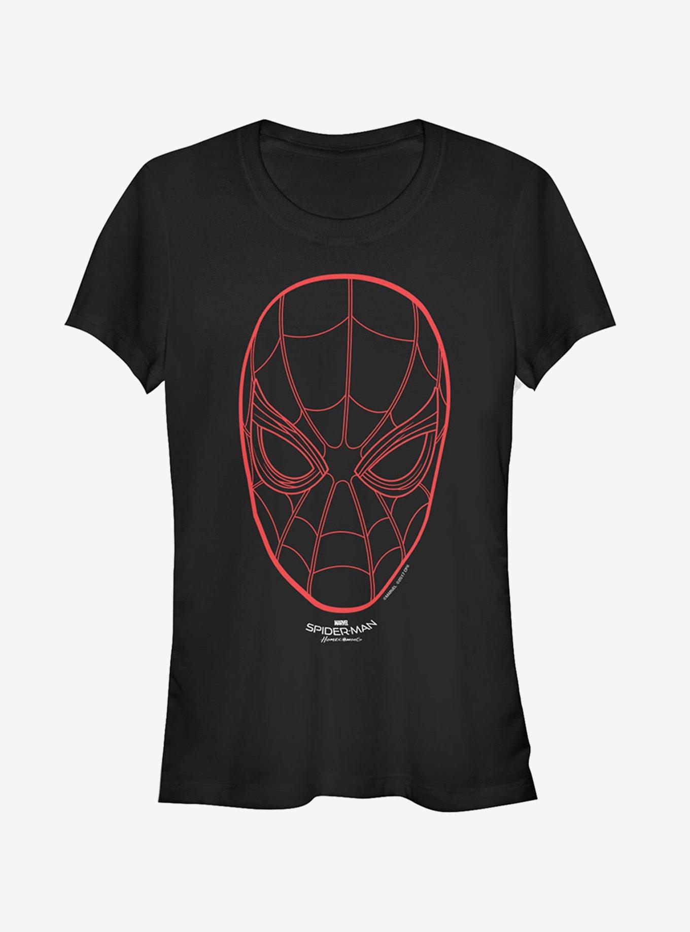 Marvel Spider-Man Homecoming Mask Girls T-Shirt, , hi-res