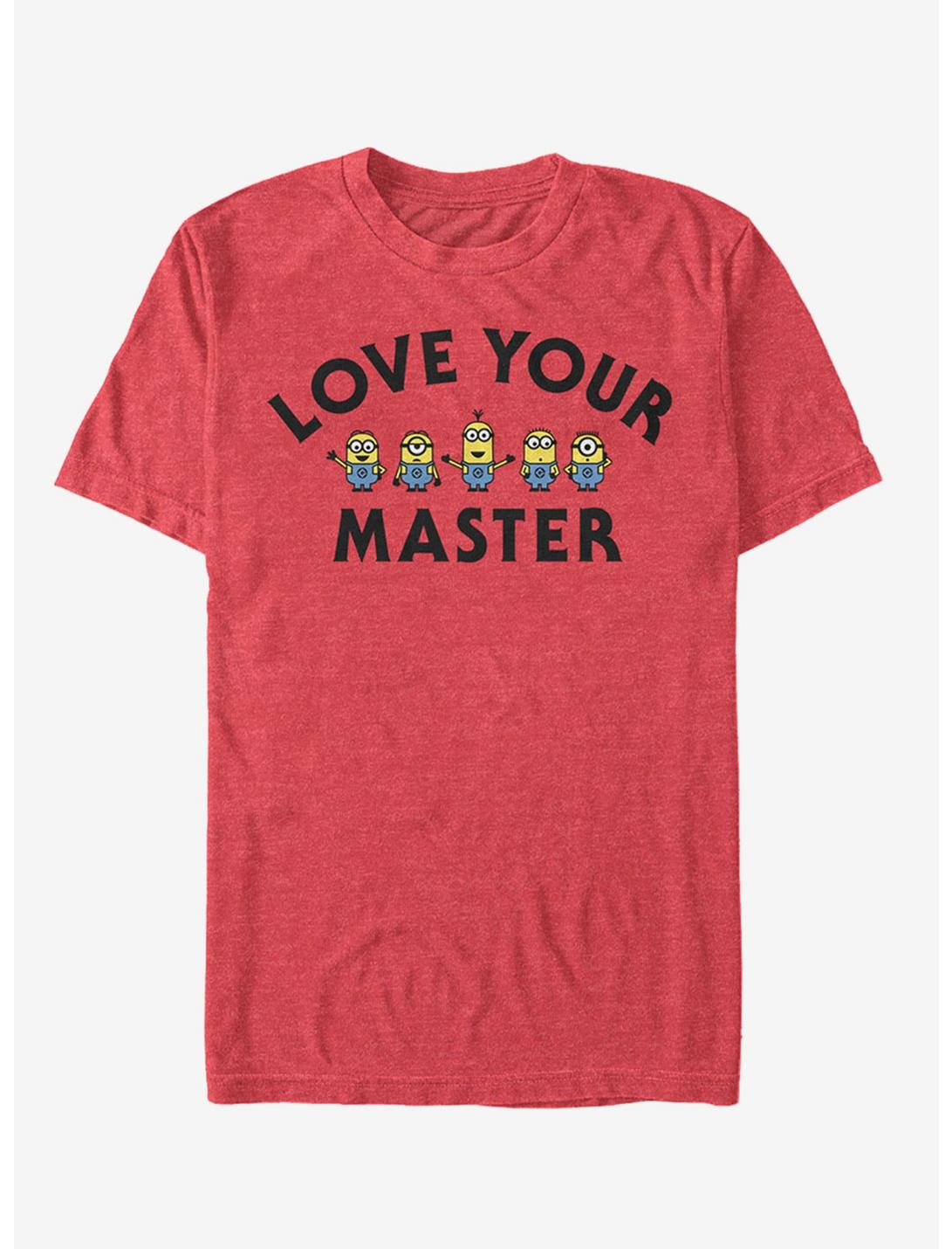 Minion Love Master T-Shirt, RED HTR, hi-res