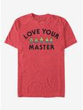 Minion Love Master T-Shirt, RED HTR, hi-res