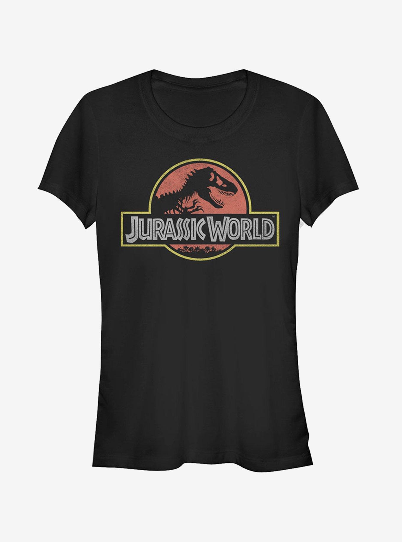 Iconic Logo Girls T-Shirt, BLACK, hi-res