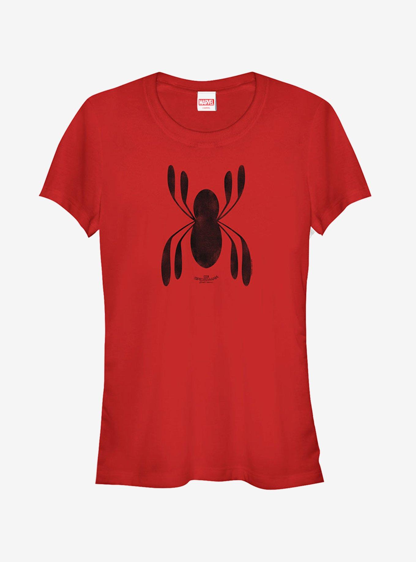Marvel Spider-Man Homecoming Logo Girls T-Shirt, RED, hi-res