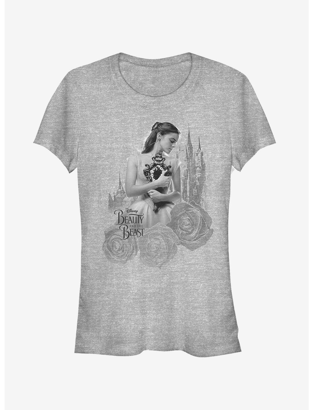 Disney Belle's Mirror Girls T-Shirt, ATH HTR, hi-res