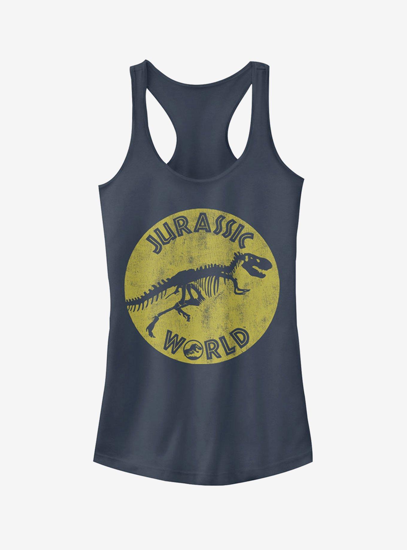 Jurassic World Fallen Kingdom Retro Fossil Girls Tank, INDIGO, hi-res