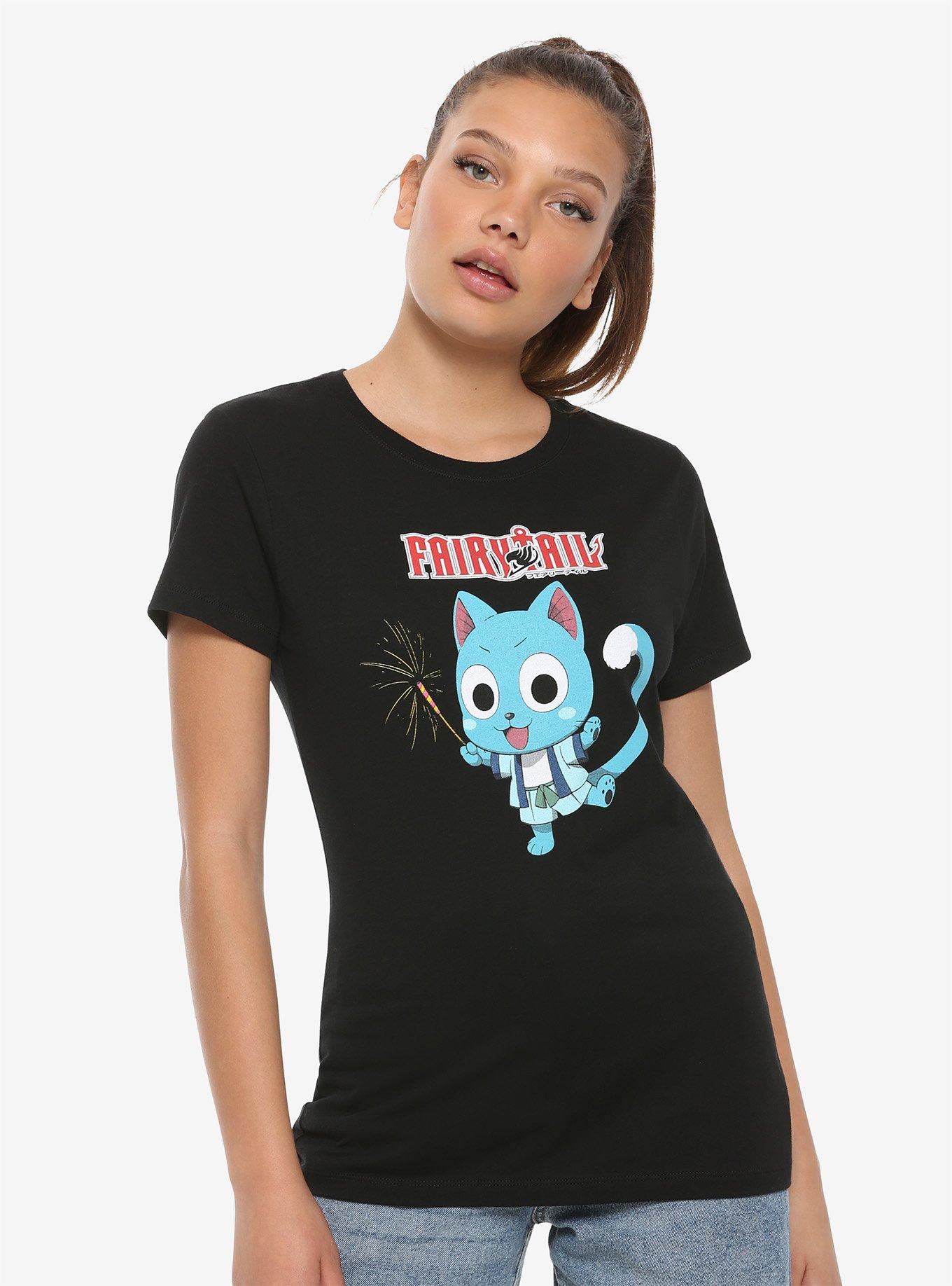Fairy Tail Happy Sparkler Girls T-shirt | Hot Topic