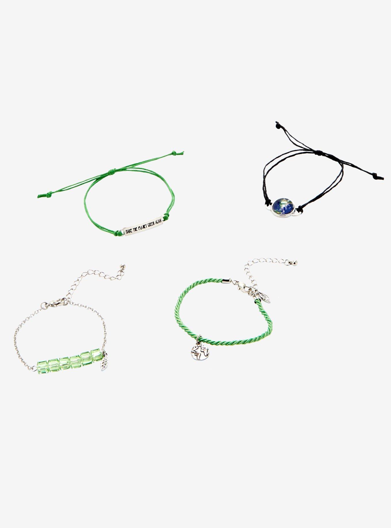 Green Planet Earth Bracelet Set, , hi-res