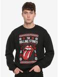 The Rolling Stones Holiday Sweatshirt, RED, hi-res