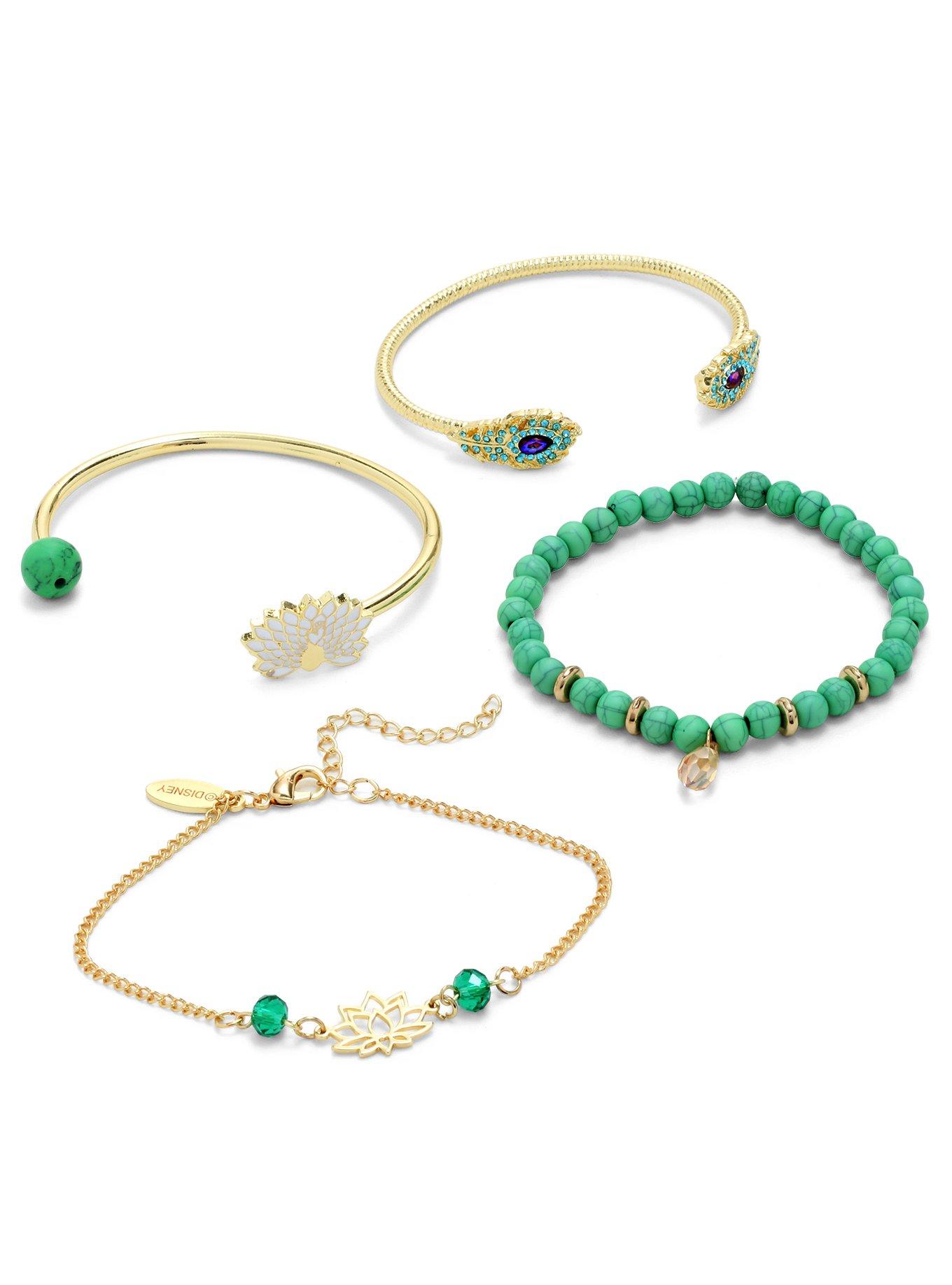 Disney Aladdin Princess Jasmine Bracelet Set, , hi-res