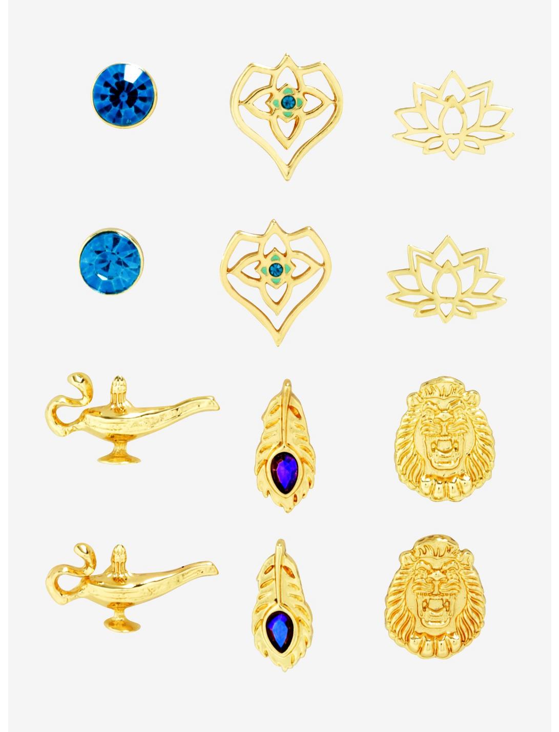 Disney Aladdin Jasmine Stud Earring Set, , hi-res