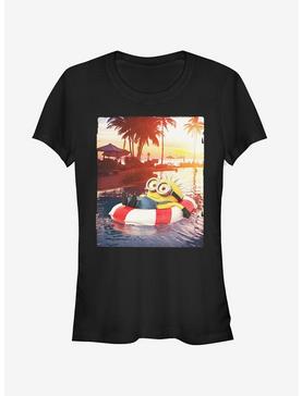 Minion Tropical Vacation Girls T-Shirt, , hi-res