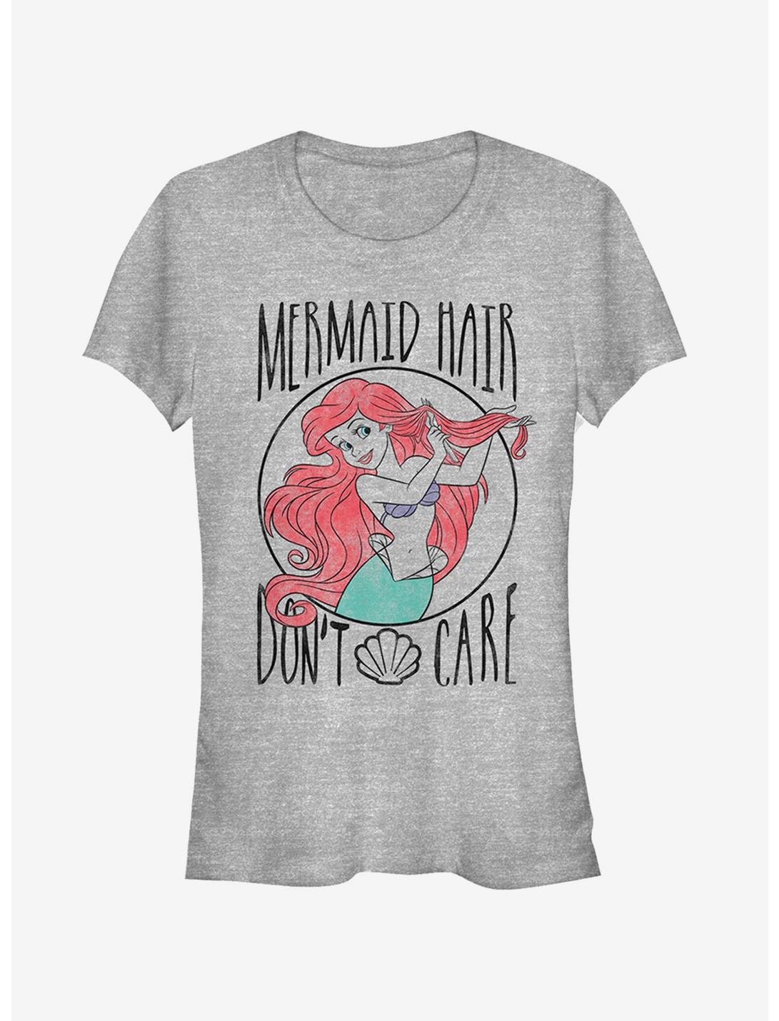 Disney Ariel Hair Don't Care Girls T-Shirt, ATH HTR, hi-res
