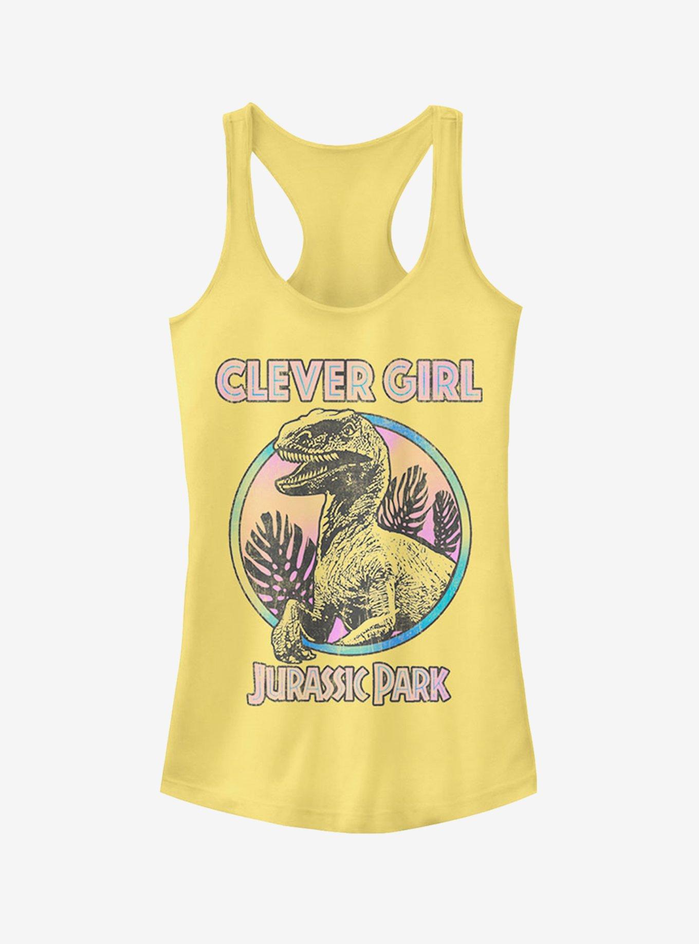 Retro Clever Girl Girls Tank, BANANA, hi-res