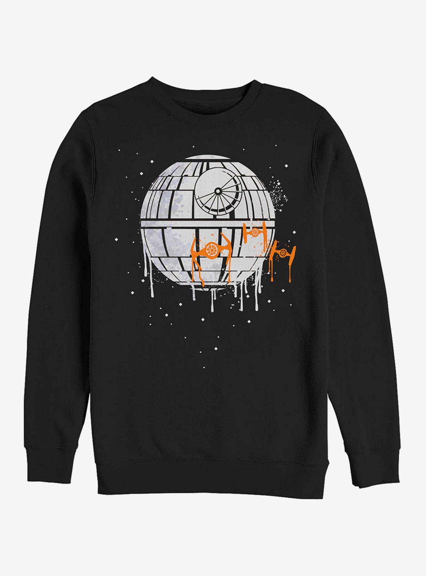 Lucasfilm Halloween Death Star Drip Sweatshirt