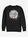 Lucasfilm Halloween Death Star Drip Sweatshirt, BLACK, hi-res