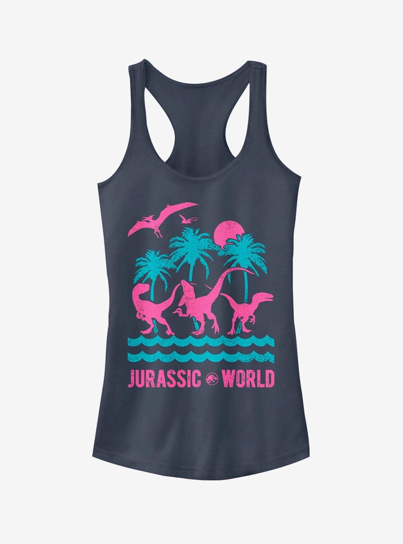 Jurassic World Fallen Kingdom Tropical Dinosaurs Girls Tank, , hi-res