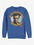 Dr. Malcolm Right all the Time Sweatshirt, ROYAL, hi-res