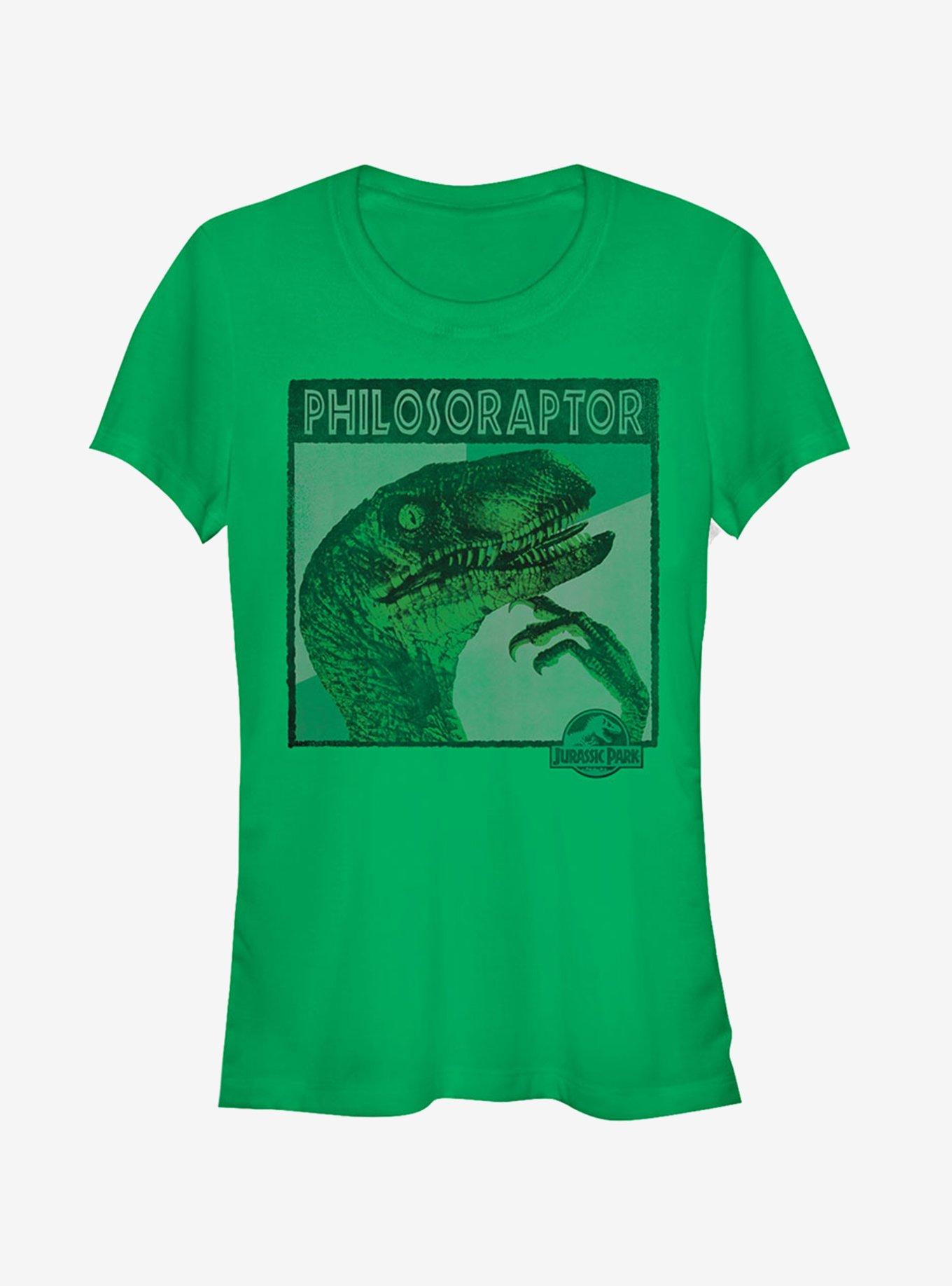 Deep Thinker Philosoraptor Girls T-Shirt, , hi-res