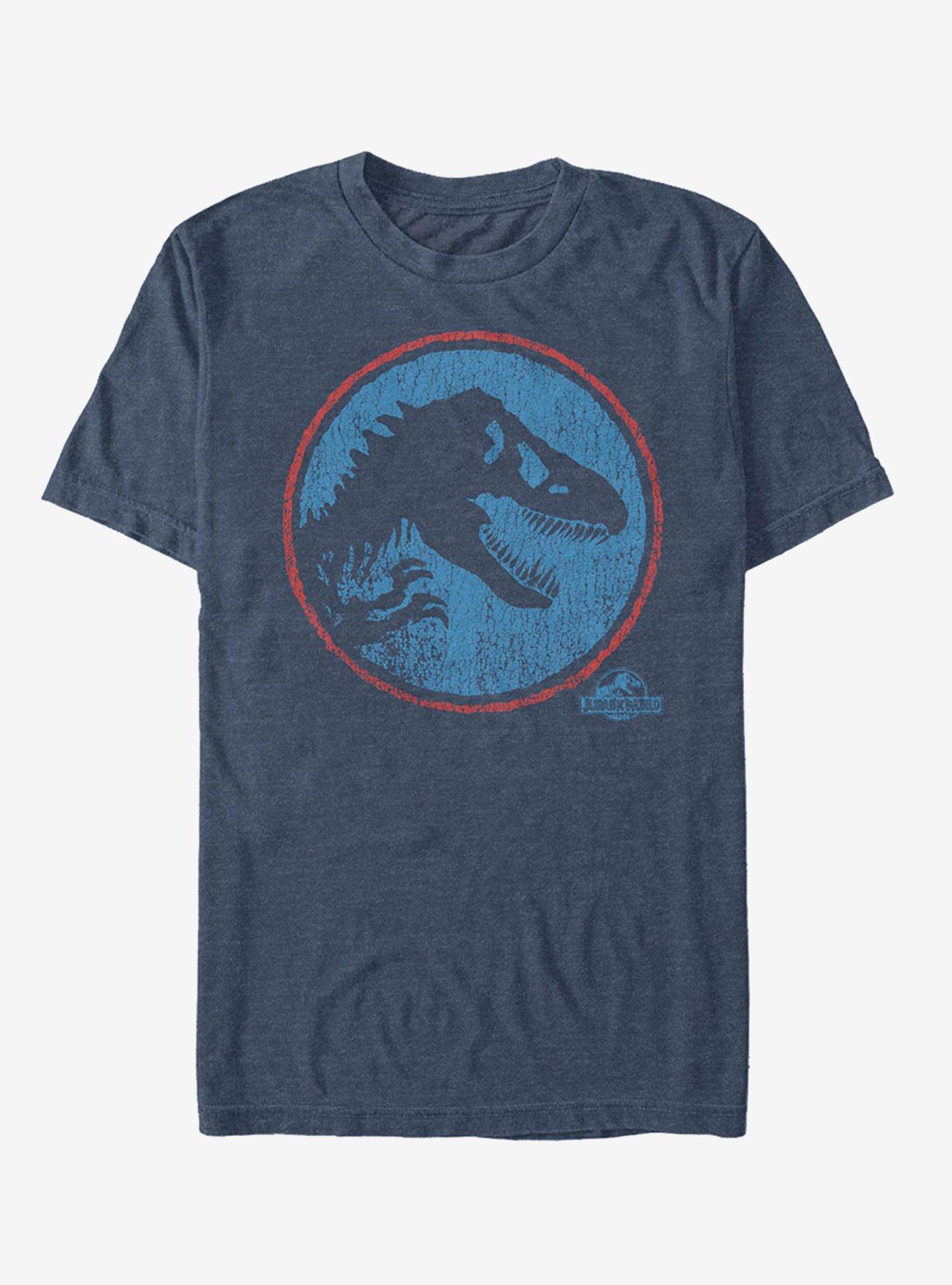 Retro T. Rex Circle T-Shirt, , hi-res