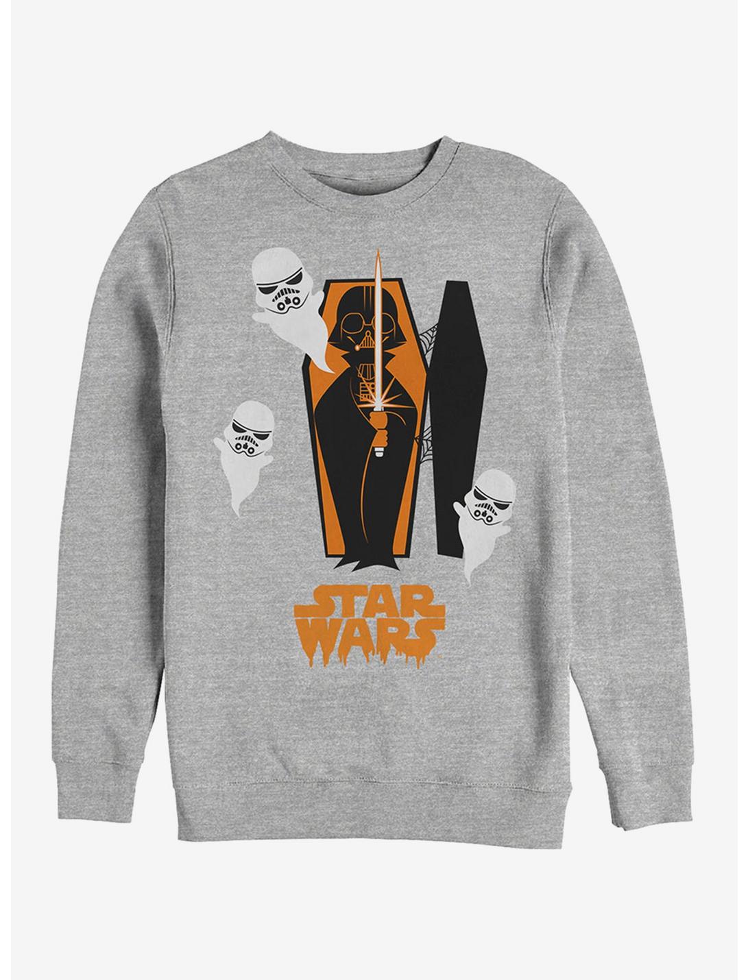Lucasfilm Halloween Darth Vader Coffin Sweatshirt, ATH HTR, hi-res