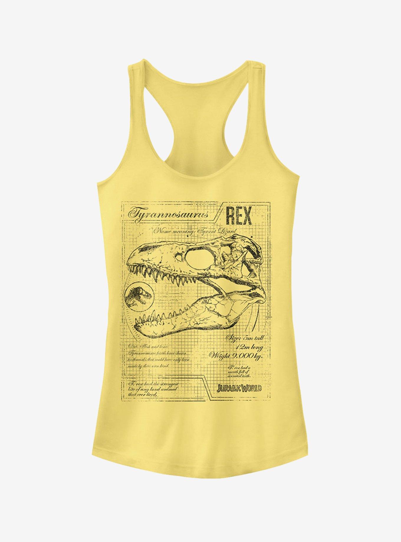 Jurassic World Fallen Kingdom T. Rex Schematics Girls Tank, , hi-res