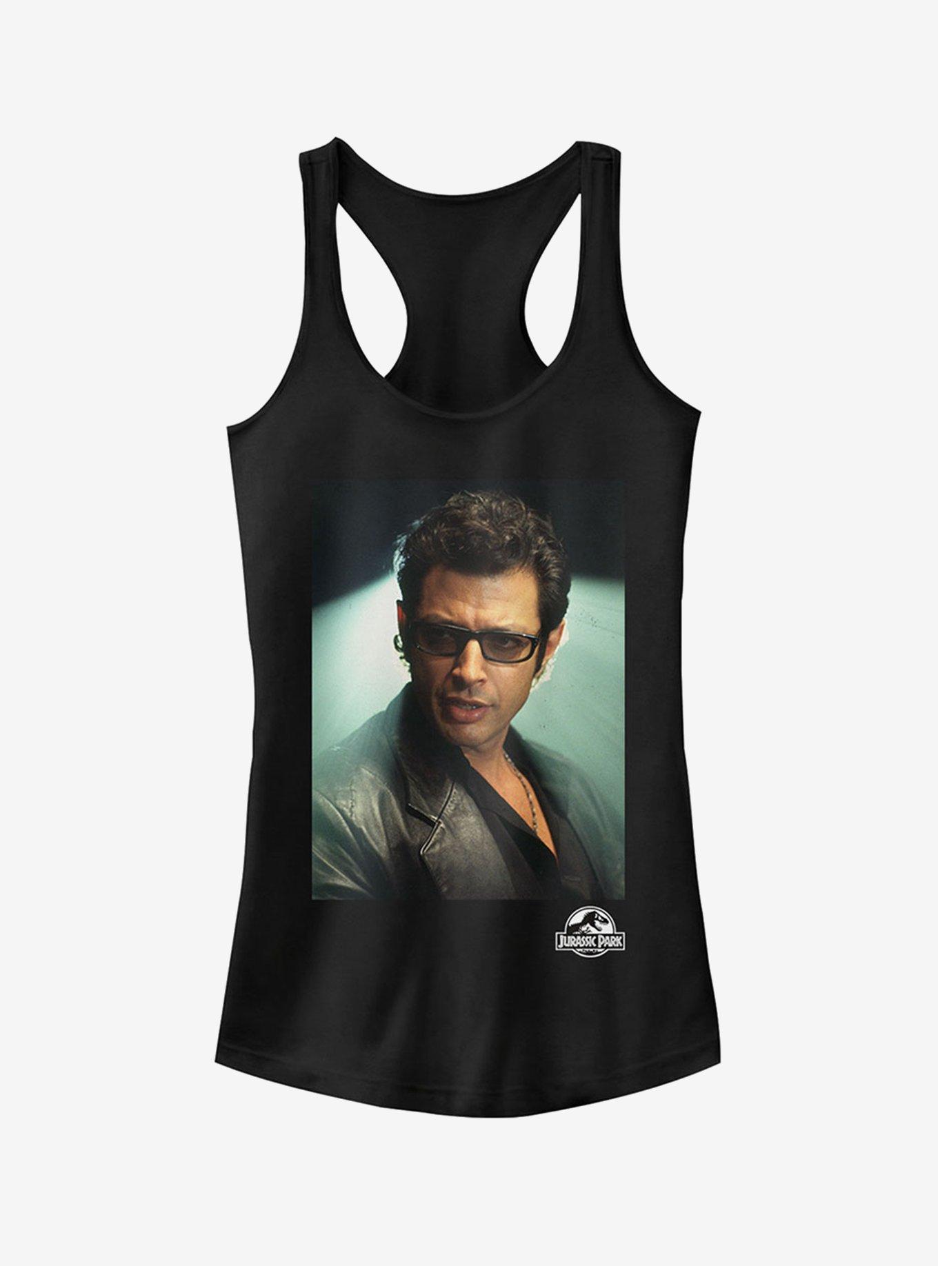 Dr. Malcolm Hero Portrait Girls Tank, BLACK, hi-res