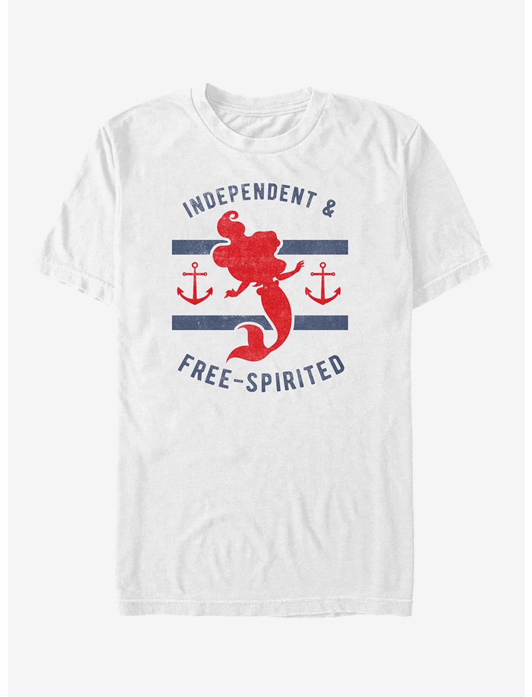 Disney The Little Mermaid Nautical Spirit T-Shirt, WHITE, hi-res
