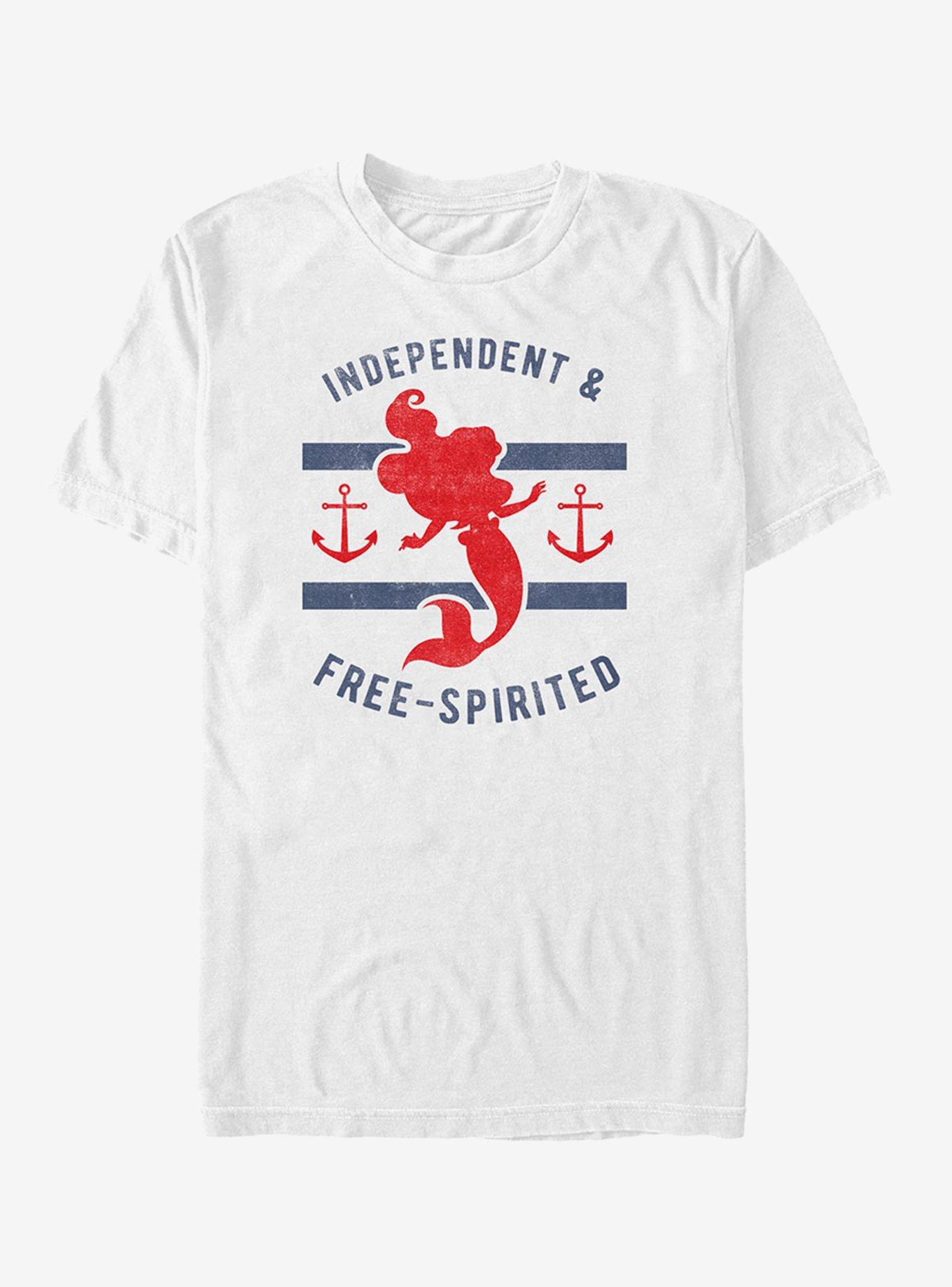 Disney The Little Mermaid Nautical Spirit T-Shirt, WHITE, hi-res