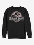 Jurassic Park Dusty Logo Sweatshirt, BLACK, hi-res