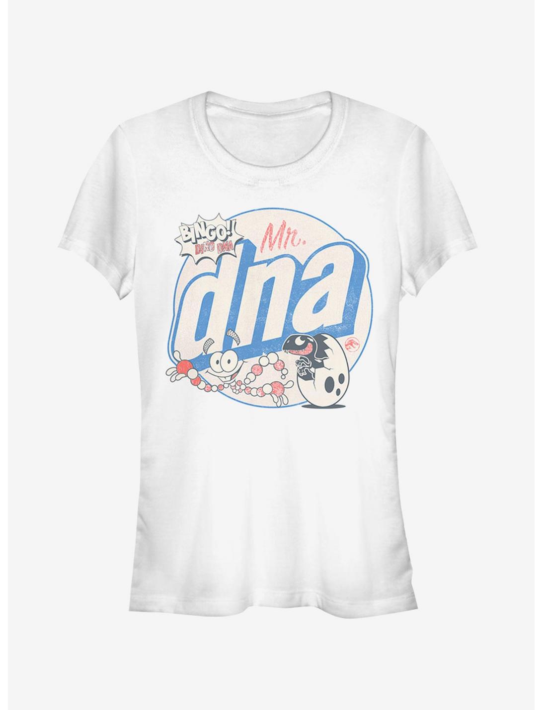 Mr. DNA Cartoon Girls T-Shirt, WHITE, hi-res