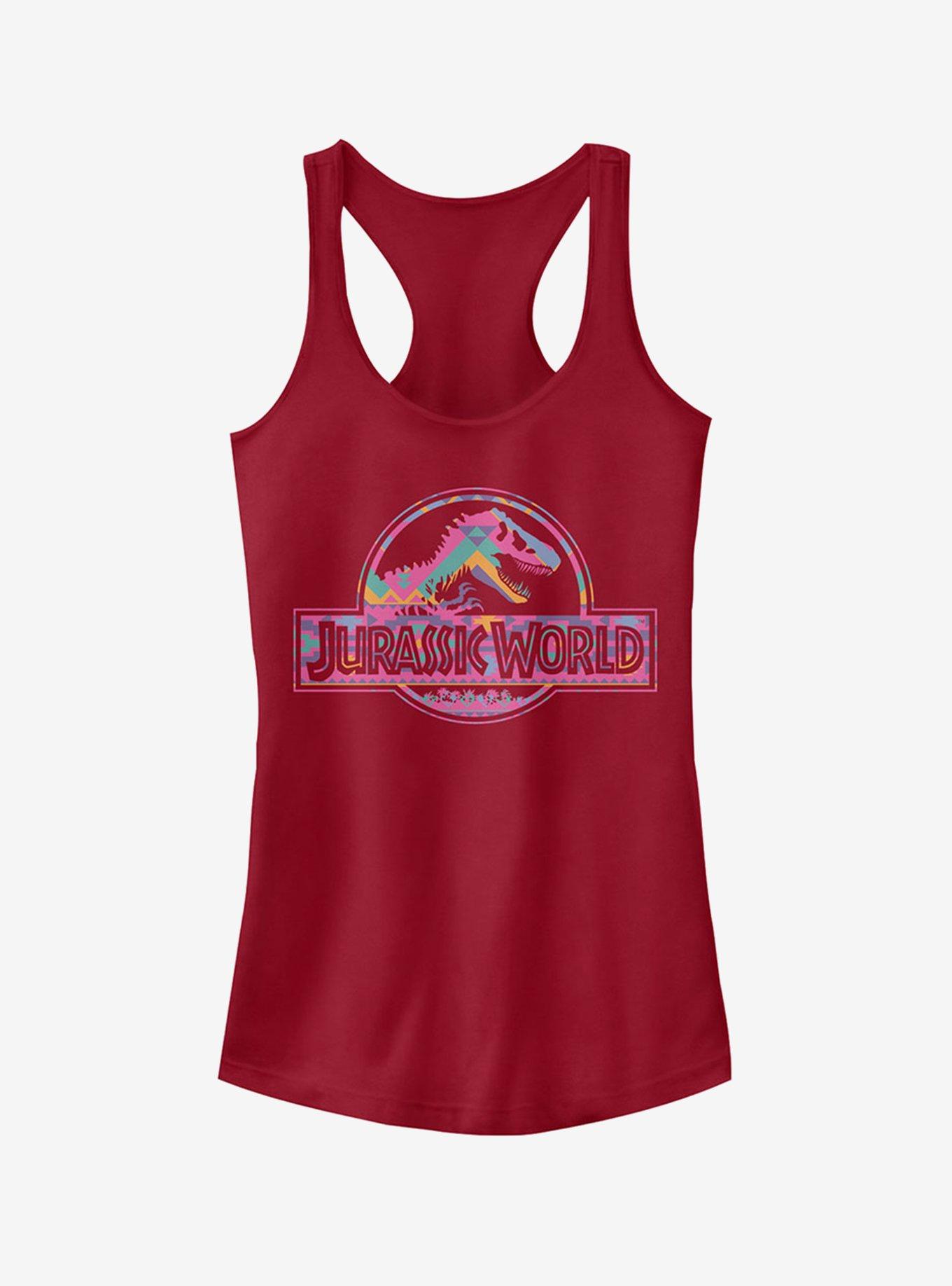 Desert Pattern Logo Girls Tank, BANANA, hi-res