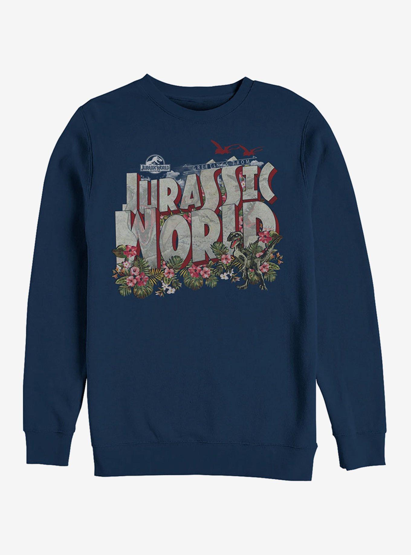 Greetings From Paradise Sweatshirt, NAVY, hi-res