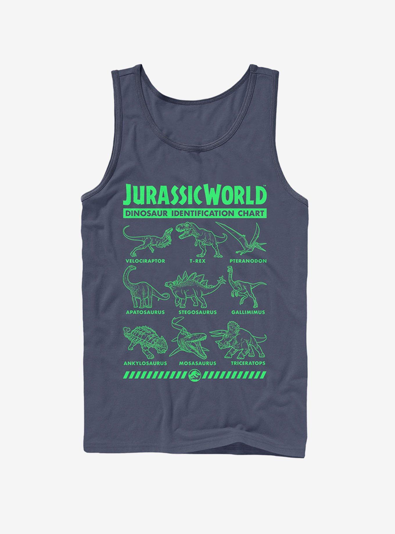 Jurassic World Fallen Kingdom Dinosaur Identification Card Tank, NAVY, hi-res