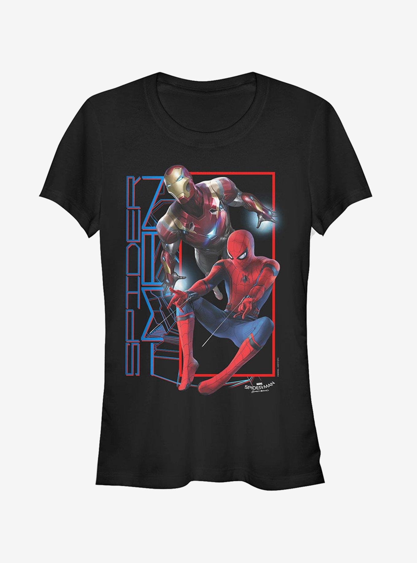 Marvel Spider-Man Homecoming Red Frame Girls T-Shirt, , hi-res