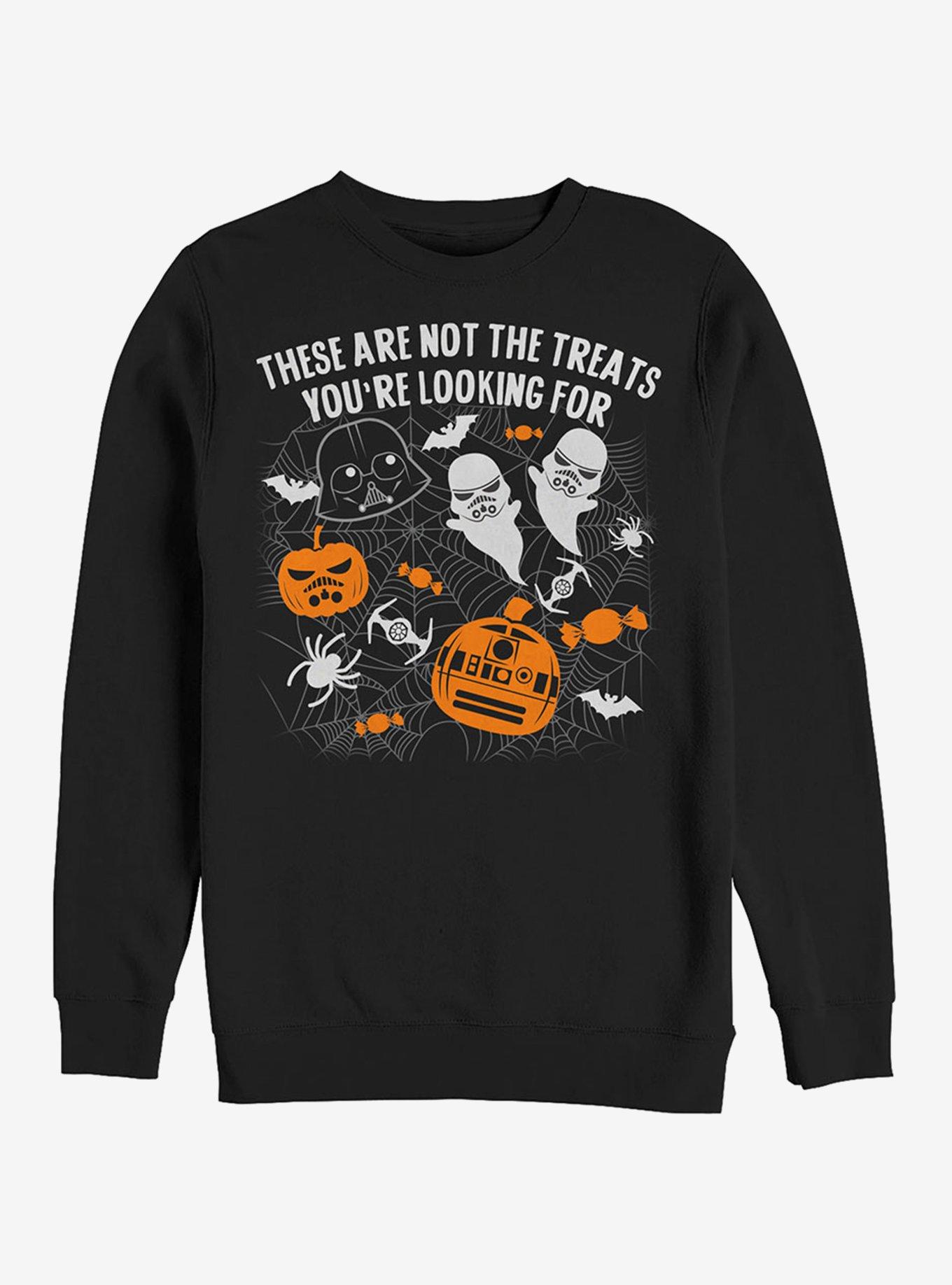 Star Wars Not the Treats You're looking For Sweatshirt, BLACK, hi-res