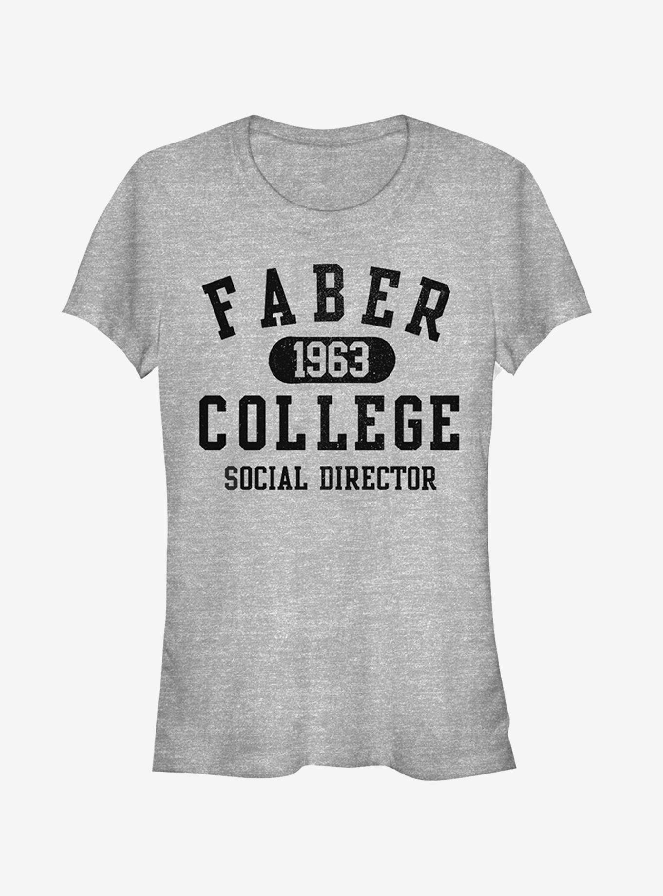 Faber College Social Director Girls T-Shirt, ATH HTR, hi-res