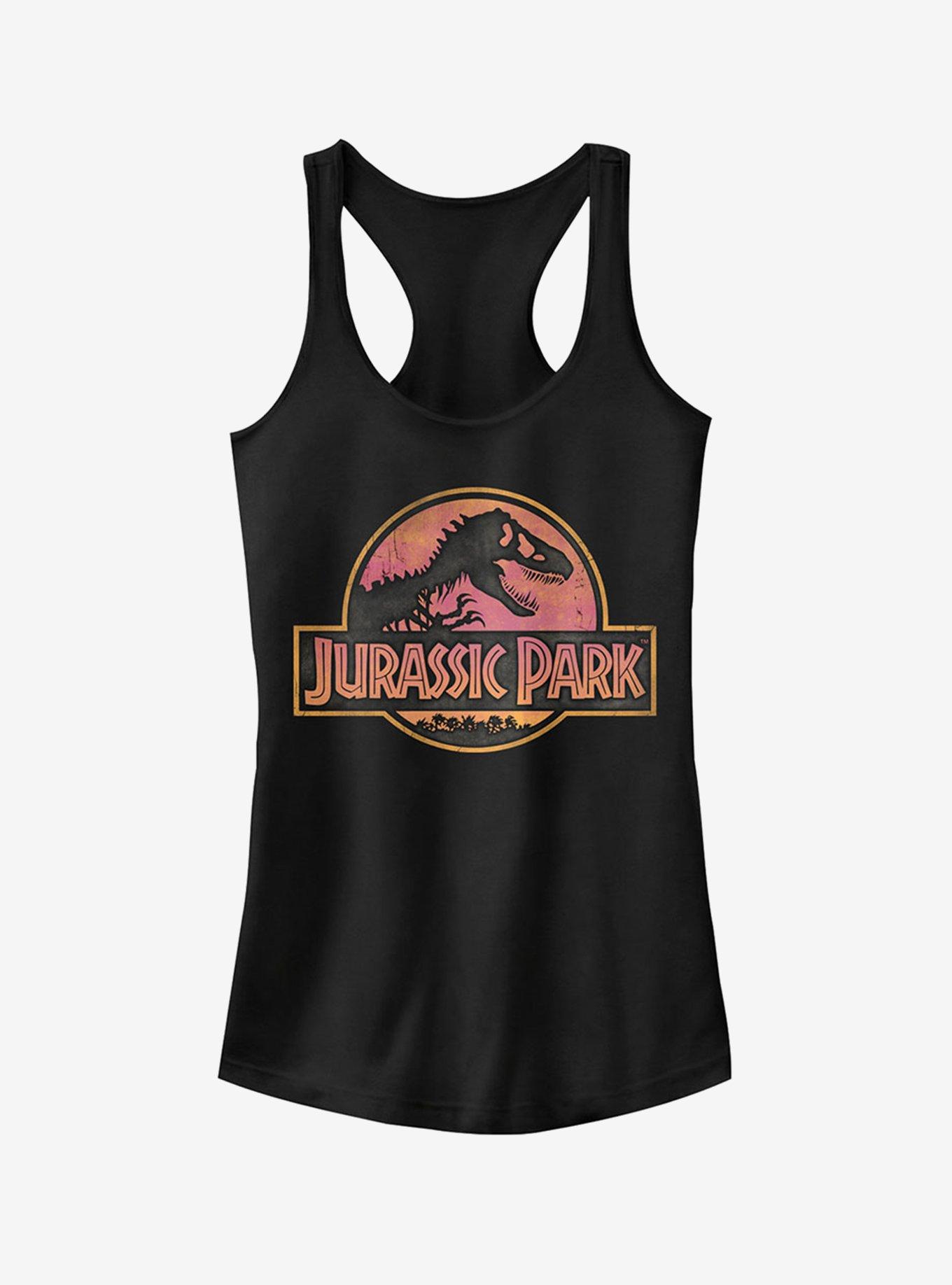 Sunrise Logo Girls Tank, BLACK, hi-res