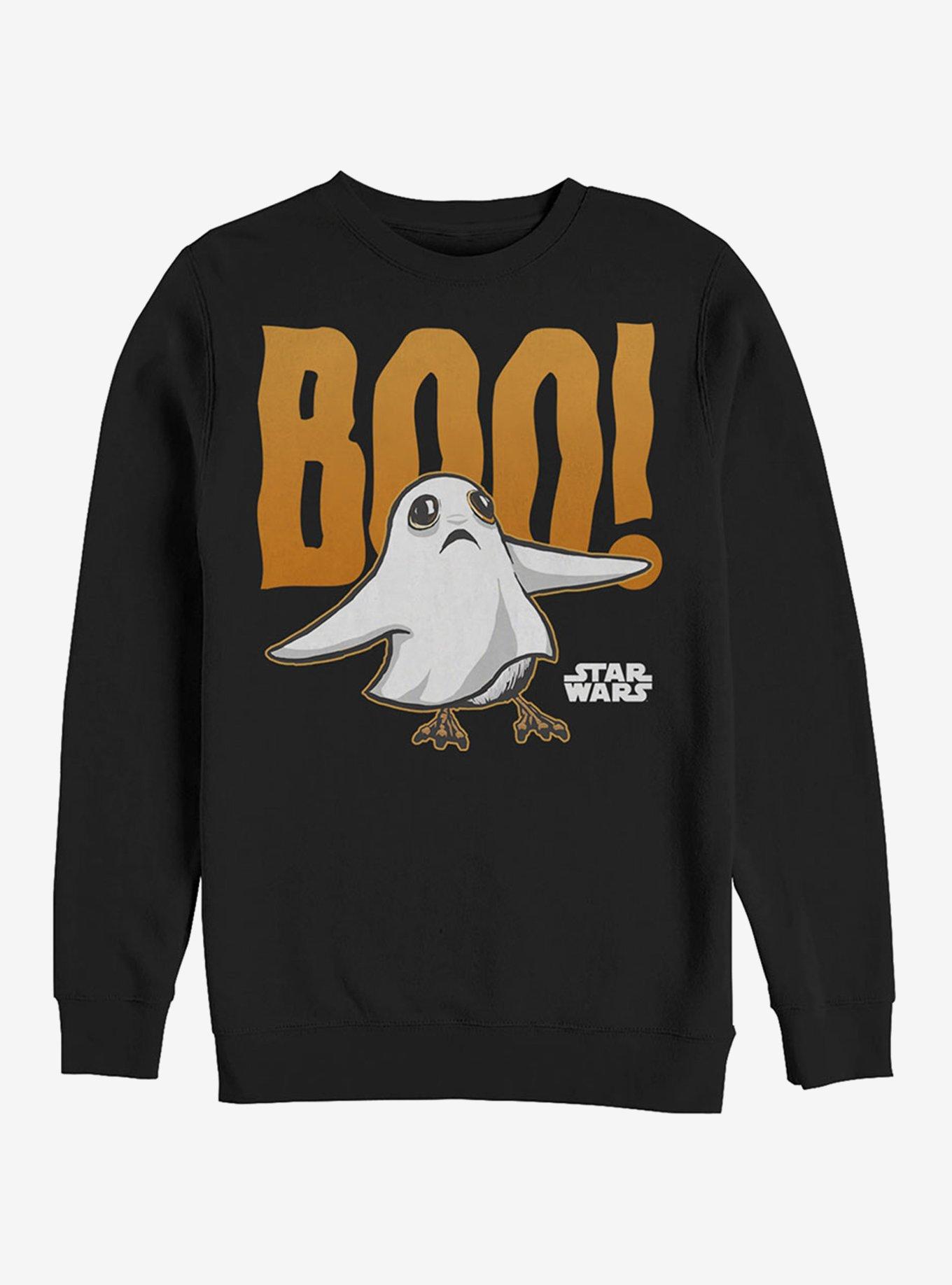 Lucasfilm Halloween Porg Ghost Sweatshirt, BLACK, hi-res